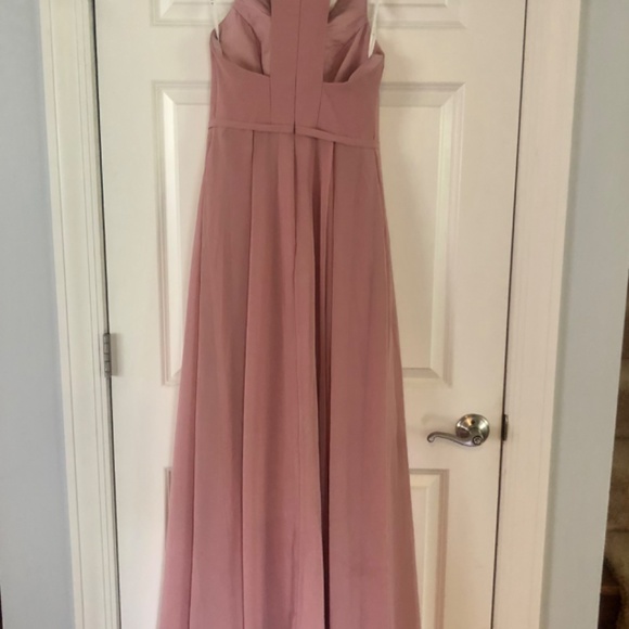Azazie Mimi Dress in Dusty Rose - Picture 2 of 3